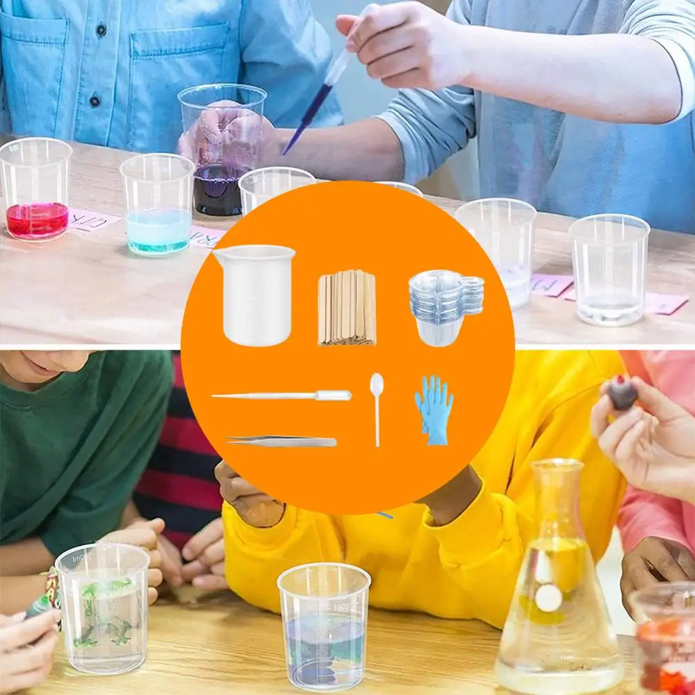 

116pcs Mixing Cups Epoxy Resin Cups with Sticks Kit, Jewelry Making Mold Measuring Handmade Craft DIY Mould Accessories