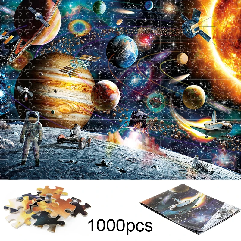 

1000 шт., Детский пазл «Вселенная»