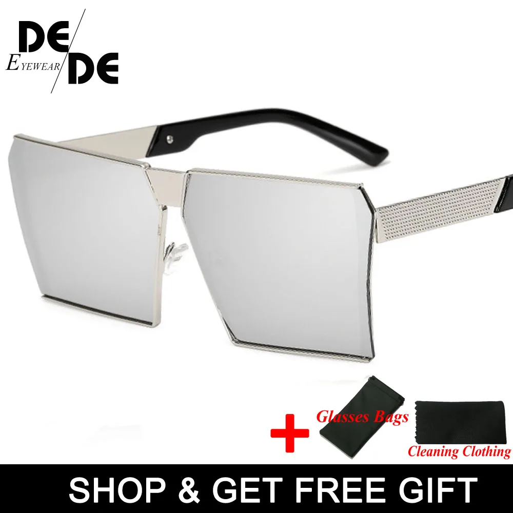 Большие мужские квадратные оправы для очков Женские без винтажные