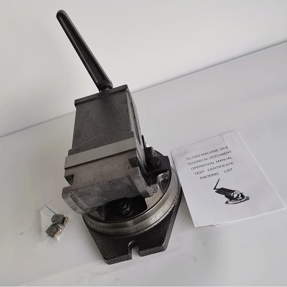 5 ''фрезерные тиски QHK125 настольные зажим 125 мм втулка типа для фрезерного