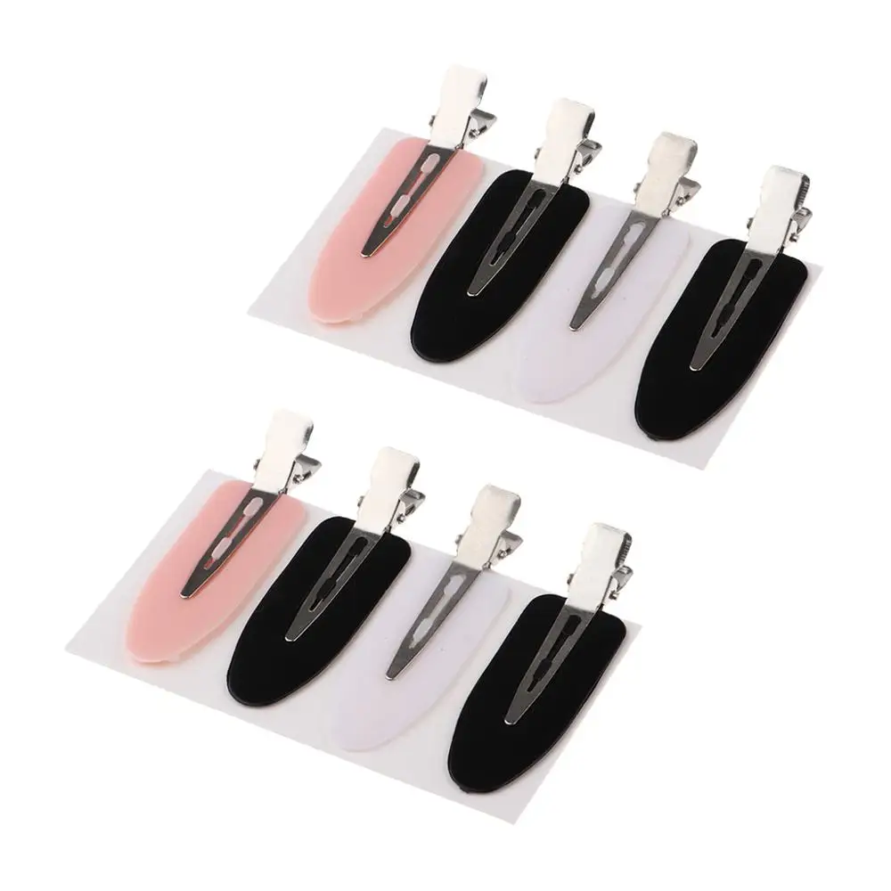 4/8/12 шт модные бесшовные заколки для волос без складок отметок заколка завивки