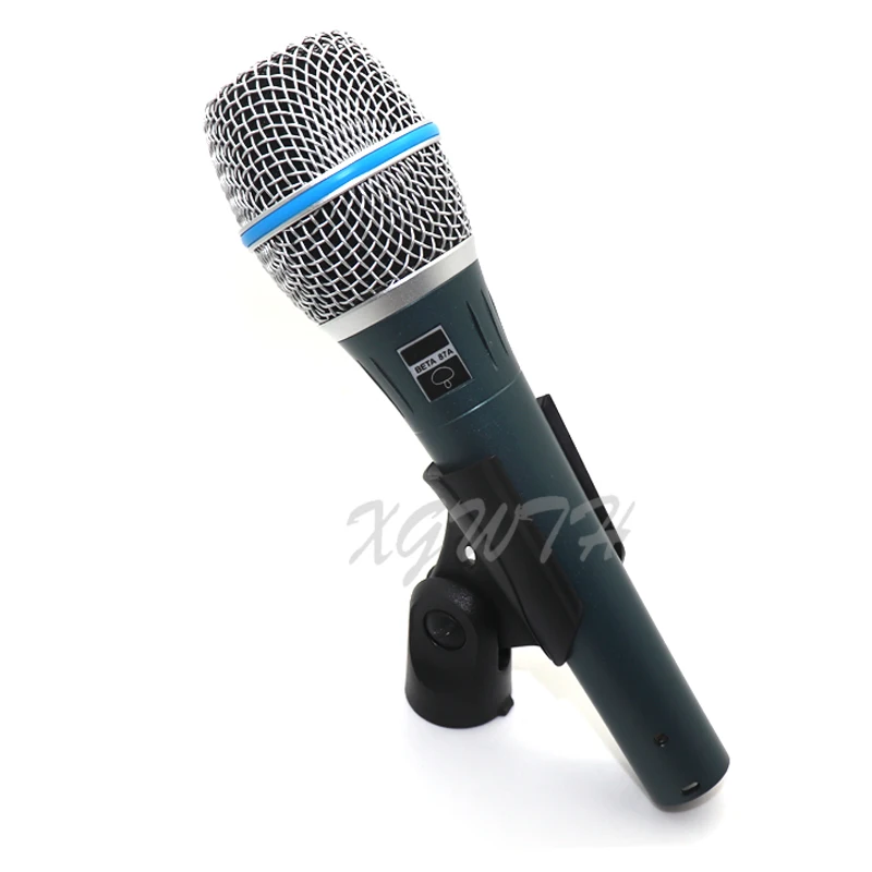 

Beta87A Supercardioid Vocal Dynamic Microphone Beta 87A 87 A Mike With Bright Clear Sound for Karaoke Singing Mic