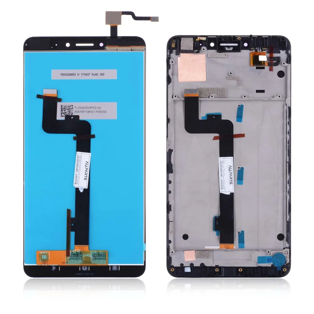 10 касаний 6 44 &quotОригинальный ЖК-дисплей для Xiaomi mi Max 2 сенсорный экран с рамкой