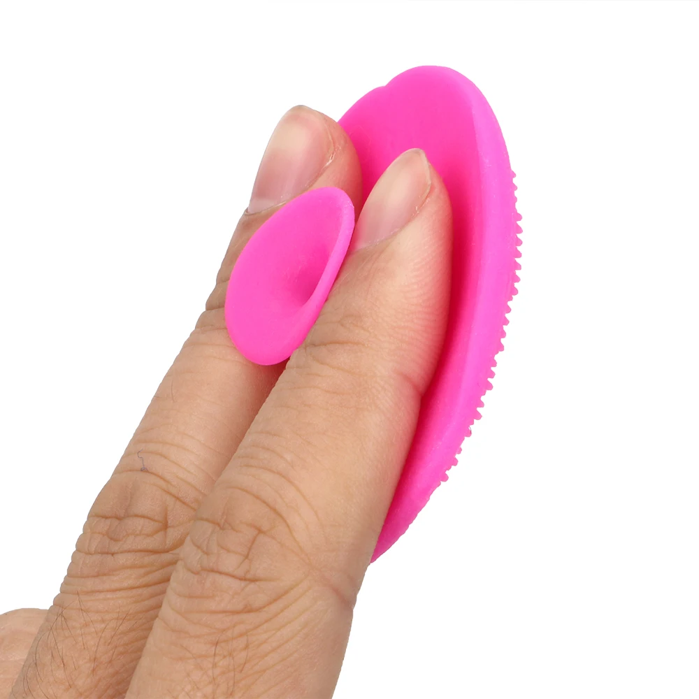 Facial Exfoliating Brush 2 piece/set Skin SPA Scrub Cleanser Tool Soft Silicone Face Cleaning Pad | Дом и сад
