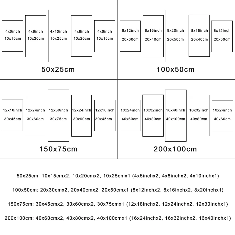Нью-Йорк Холст Картина Пейзаж печати 5 Панель на холсте ночной вид плакат