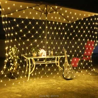 4x6m 750 Bulbs Christmas LED Net Lights New Year Garlands Waterproof LED String Indoor/Outdoor Landscape Lighting Drop Shipping