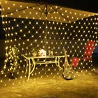 Рождественская светодиодная сетчатая гирлянда, 4 Х6 м, 750 лампочек, новогодние гирлянды, водонепроницаемая светодиодная лента для внутреннегонаружного ландшафтного освещения, Прямая поставка