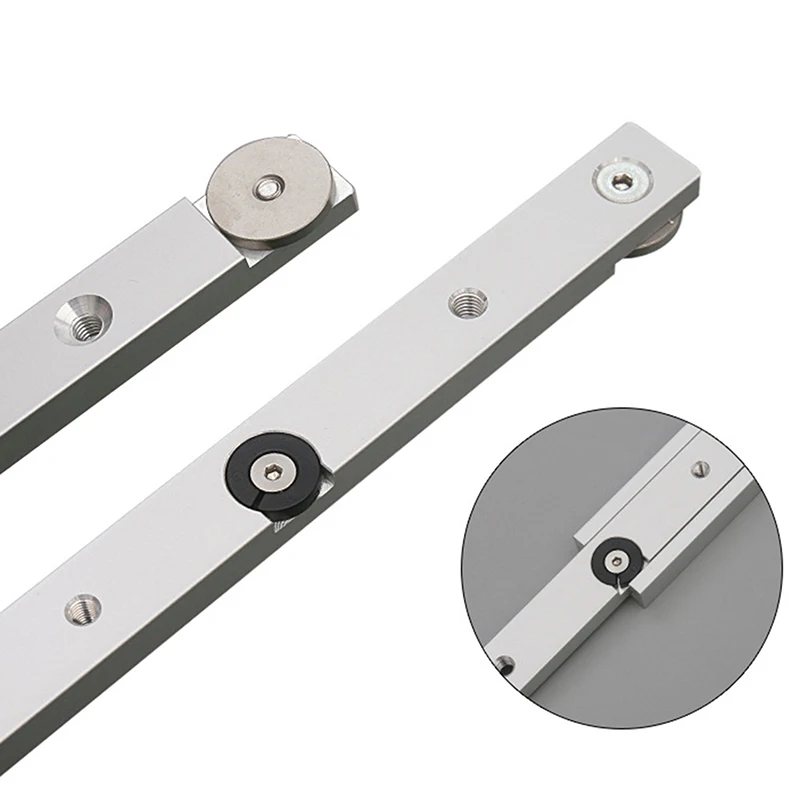 

Aluminium alloy T-tracks Slot Miter Track And Miter Bar Slider Table Saw Miter Gauge Rod Woodworking Tool Durable In Use
