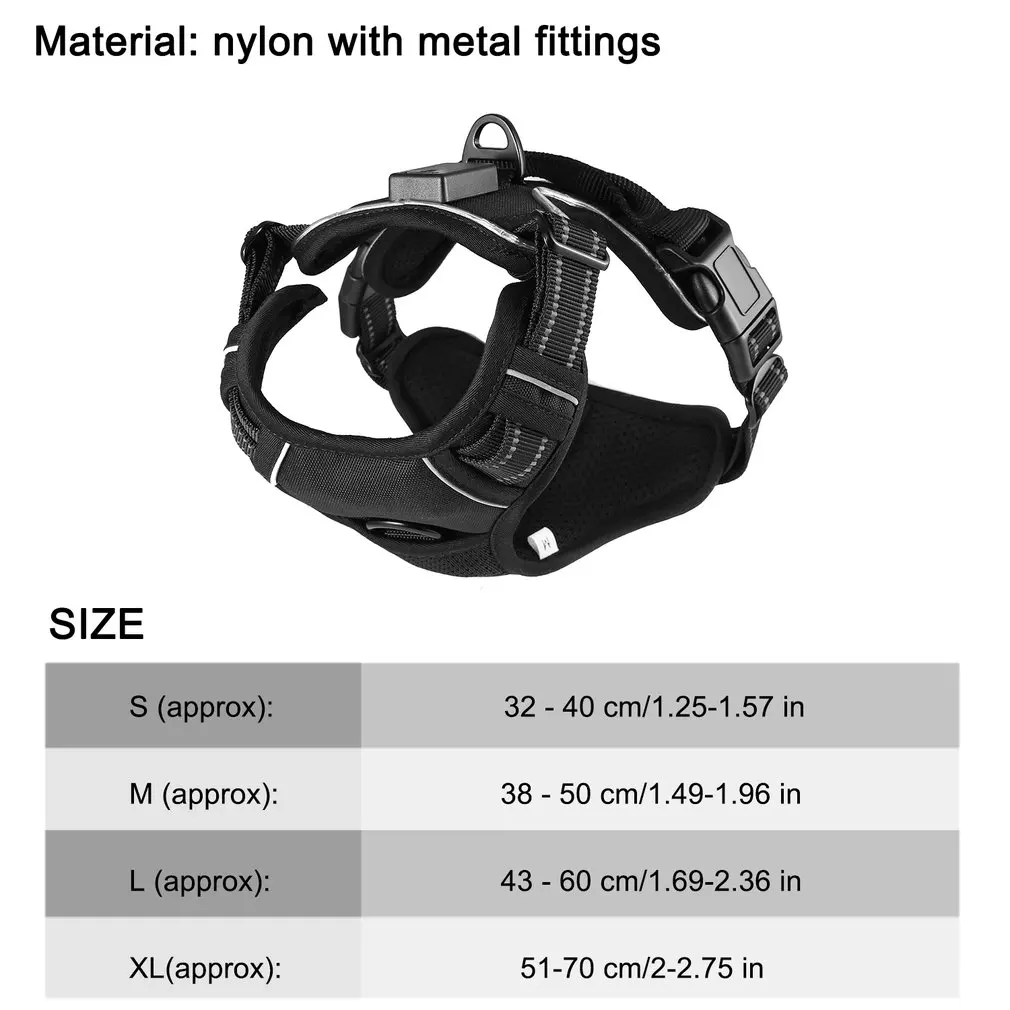 Черный сверхпрочный Мягкий регулируемый светодиодный шейник для собак с