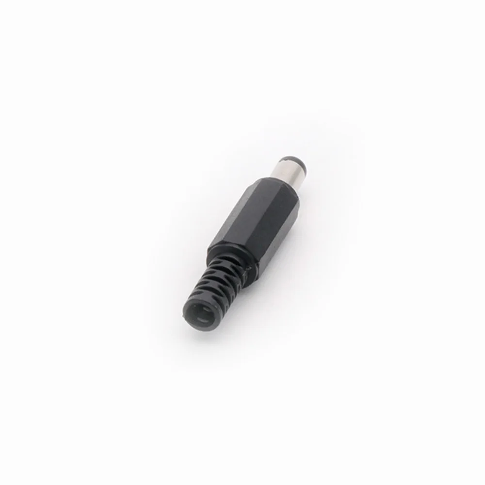 10pcS High quality DC Connector 2.1*5.5mm Power Jack Conector 5.5x2.1 Male Plug | Обустройство дома