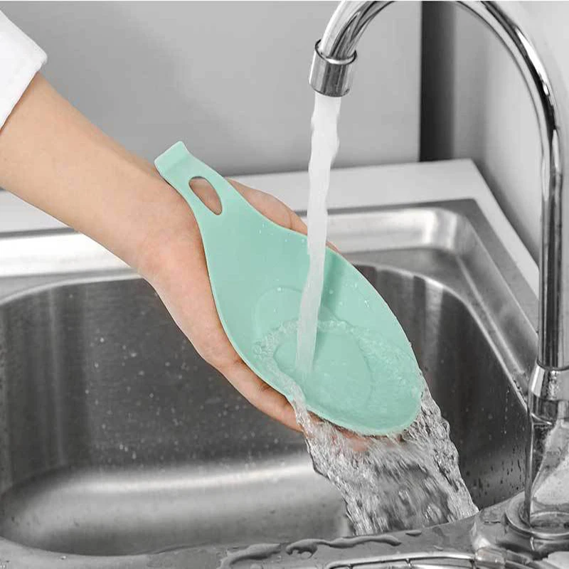 Набор кухонных инструментов антипригарная Подставка под ложку термостойкая