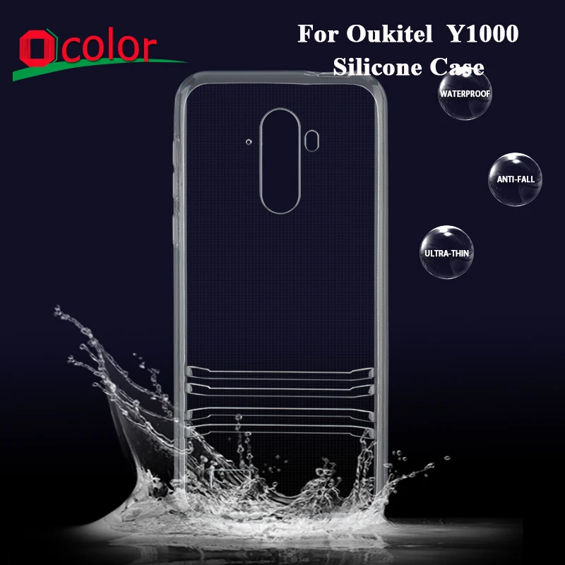 Силиконовый чехол ocolor для Oukitel Y1000 из ТПУ защитный мягкий накладка силиконовый