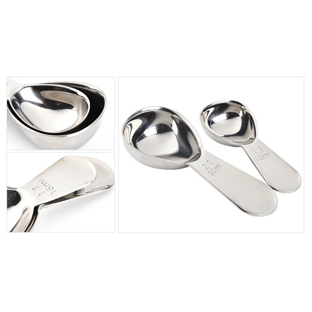 2 шт. ложки для кофе с короткой ручкой 30/15 мл | Дом и сад