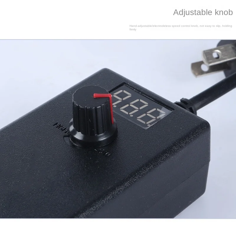 Универсальный Регулируемый адаптер питания от 220 В до 12 переменного тока к