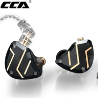 cca c10 pro hybrid technology 4ba1dd metal headset with microphone bass game earplugs wired earphones mobile phone headphones