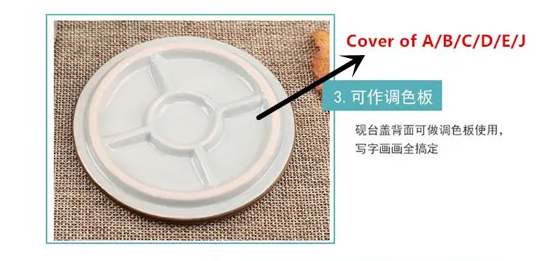 Ceny 1 Sztuka, Ceramiczny Atrament Danie Farba Płyta Chińska Kaligrafia Chiński Obraz Artykuły Szkolne Do Plastyki Cena 1 Sztuka, Ceramiczny Atrament Danie Farba Płyta Chińska Kaligrafia Chiński Obraz Artykuły Szkolne Do Plastyki