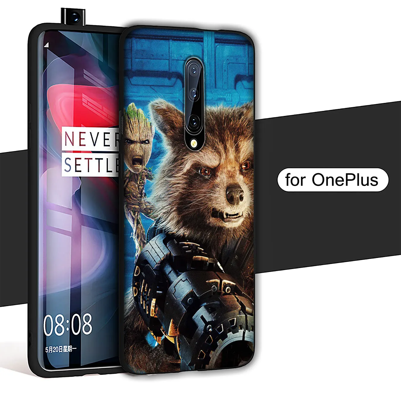 IYICAO Guardians of the for Galaxy Marvel Soft Silicone Phone Case Oneplus 7T 7 Pro 6 6T 5 5T Cover One Plus |