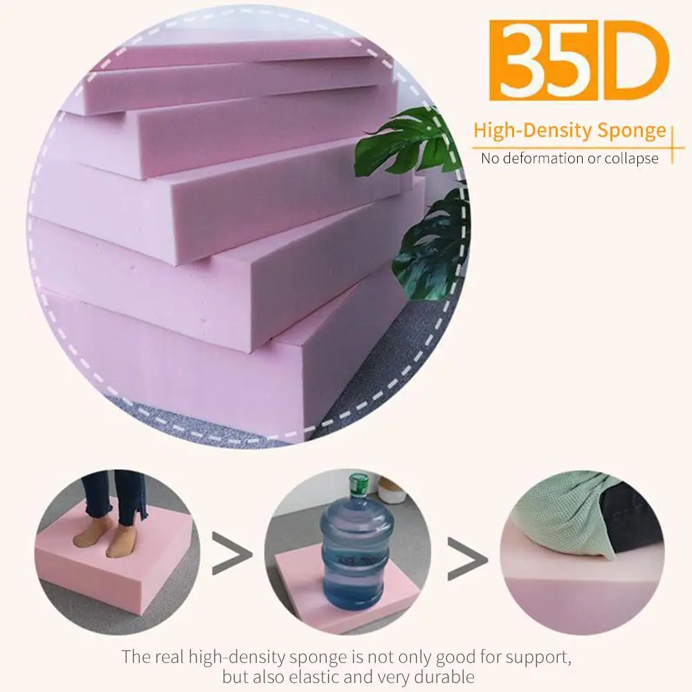 Подушка из пеноматериала нескользящая утолщенная плетеная накидка для кресла