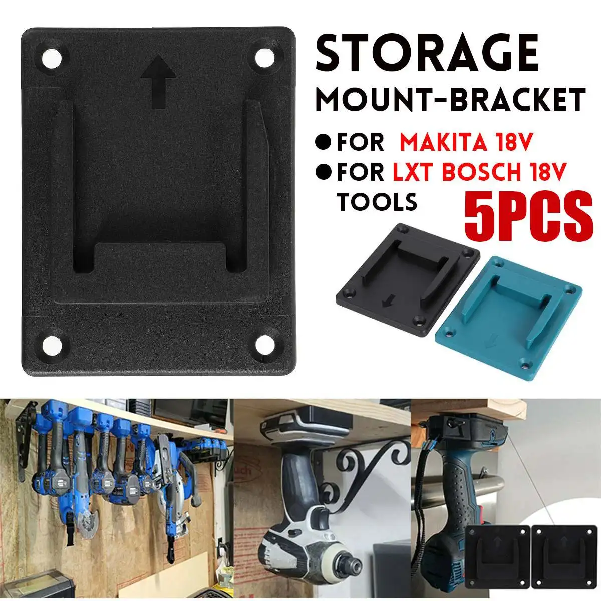 

Монтажный кронштейн для инструментов, литий-ионный, 18 в, 5 шт.