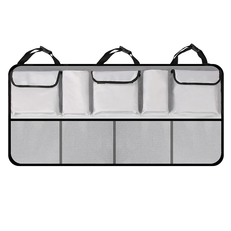Large Capacity Car Trunk Organizer Adjustable Backseat Oxford Storage Bag Universal Automobile Seat Back Organizers Accessories |