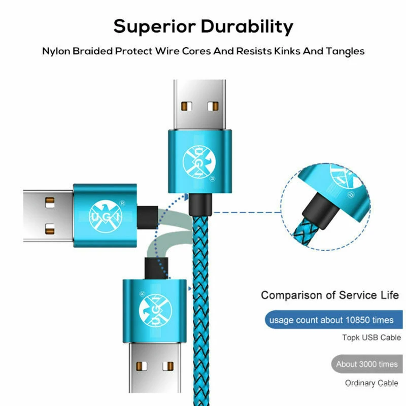 360° L-Shape Magnetic USB Type C Charger Cable For iPhone Samsung Android Lot | Мобильные телефоны и аксессуары