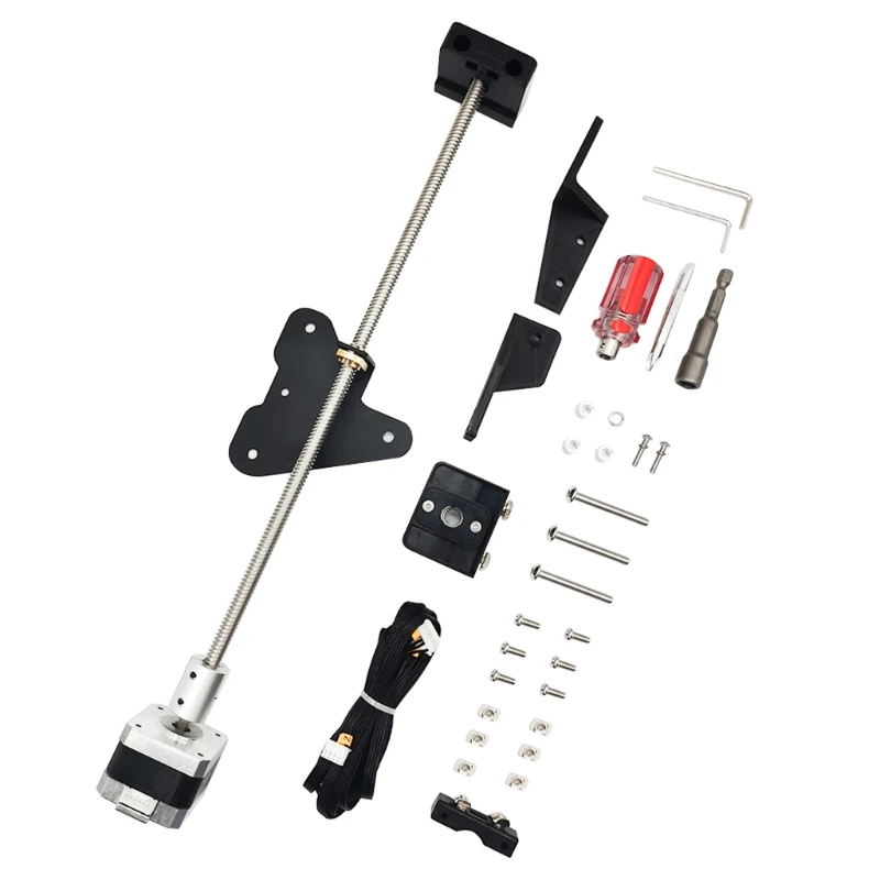 Совместим с Ender3/3S V2 Cr10/10Ss обновленный двойной приводной винт Z-Axis комплект