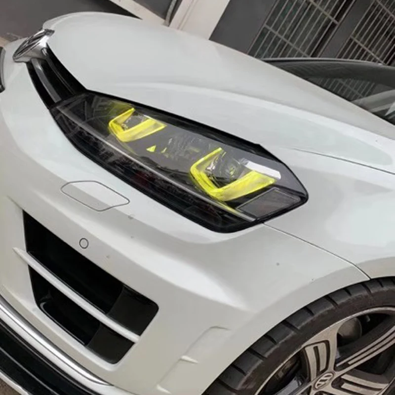 Icedriver для VW Golf 7 gti DRL RGB многоцветный светодиодный дневные ходовые огни красный синий Demon Eye