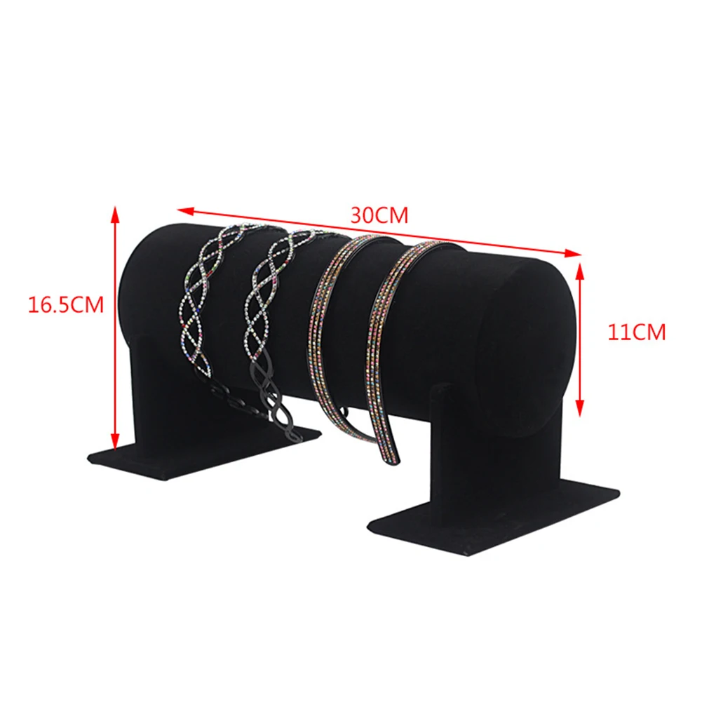 Портативная Вельветовая Подставка для украшений держатель повязок на голову