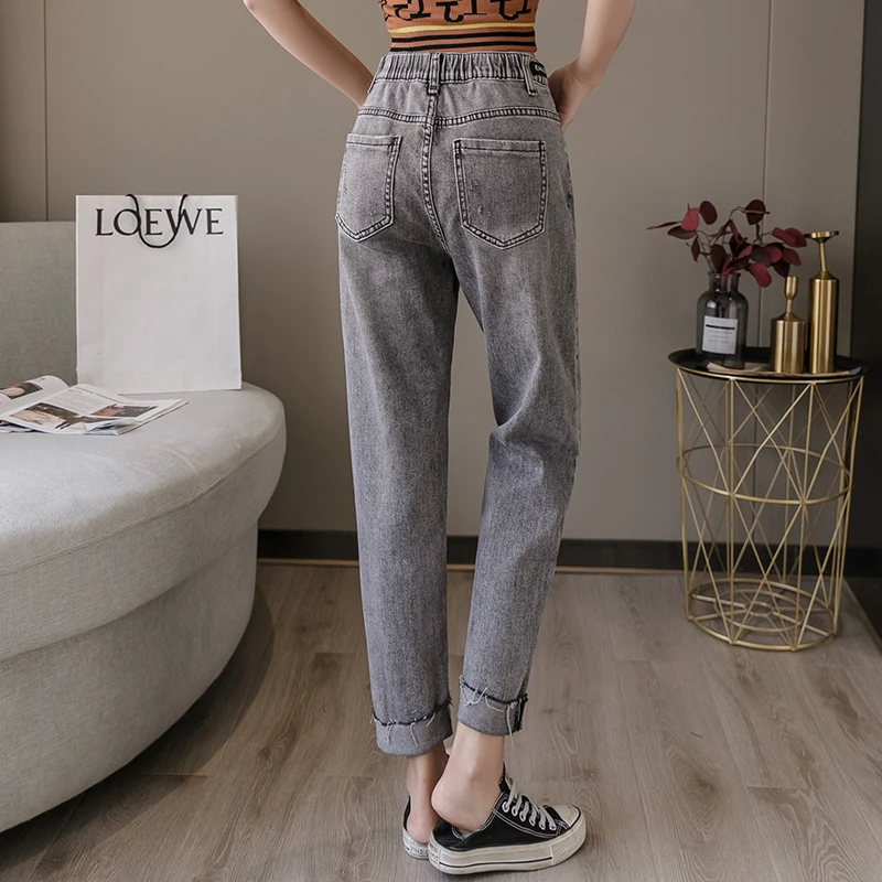 Осенний наряд новинка эластичные маленькие брюки похвастаться второй комплект