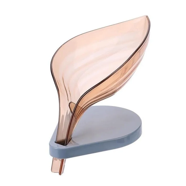 

Leaf Shape Soap Dish Box Bathroom Soap Holder Storage Rack Sponge Holder Case Bathroom Supplies Gadgets