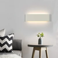 led wall lamp nordic bedroom bedside decoration living room 5w 14w 24w 36w ac 110v 220v modern bathroom wall lamp