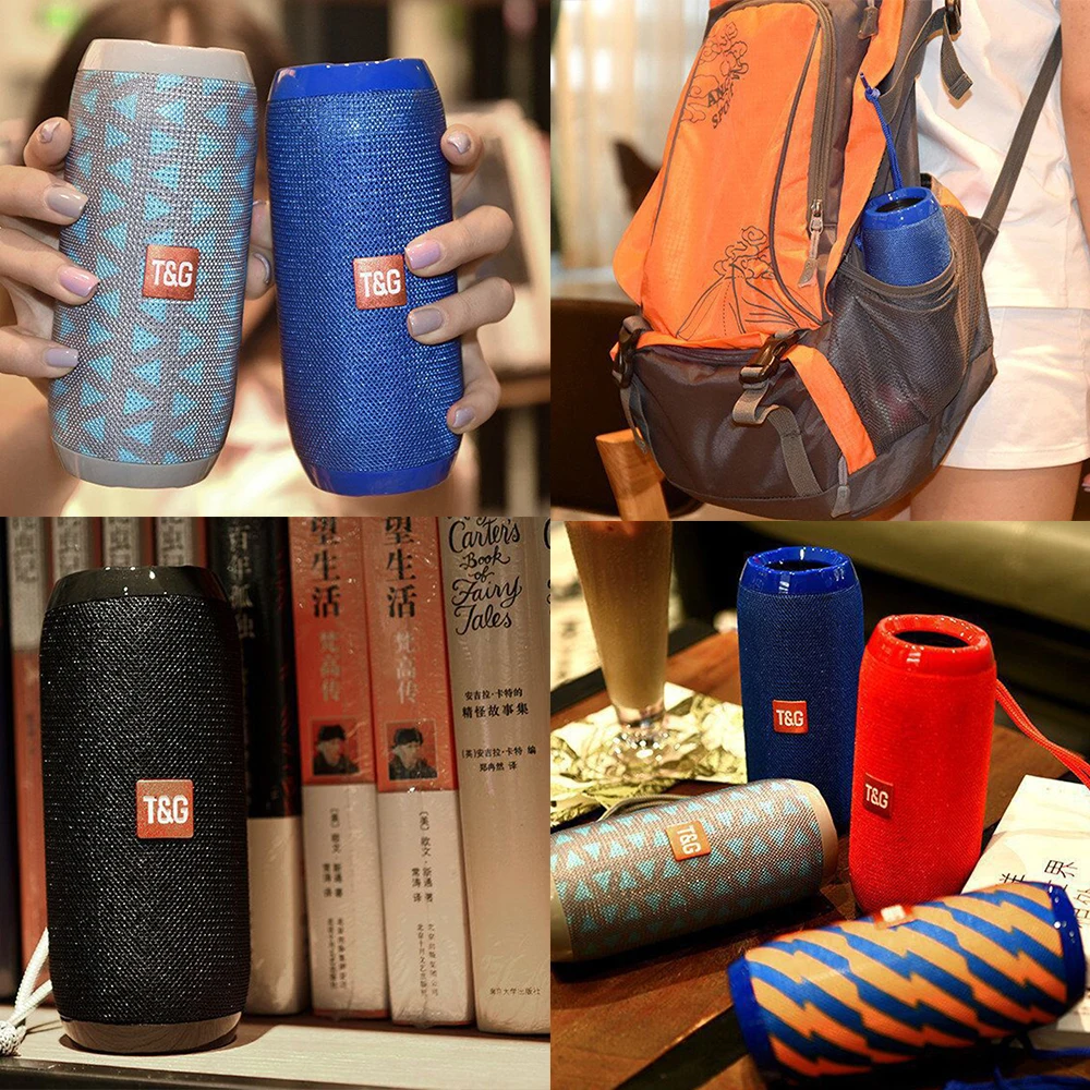 Bluetooth динамик Портативная Беспроводная колонка TG117 громкоговоритель коробка