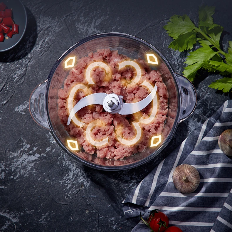 

Kitchen Electric Meat Grinder Food Prossesor Garlic Vegetable Meat Grinder Mixer Chopper Moedor De Carne Home Gadgets DE50JR