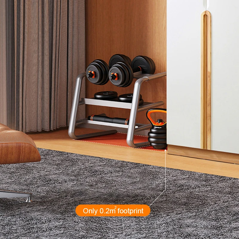 Регулируемая Ручка Гири для фитнеса использования с весовыми тарелками дома