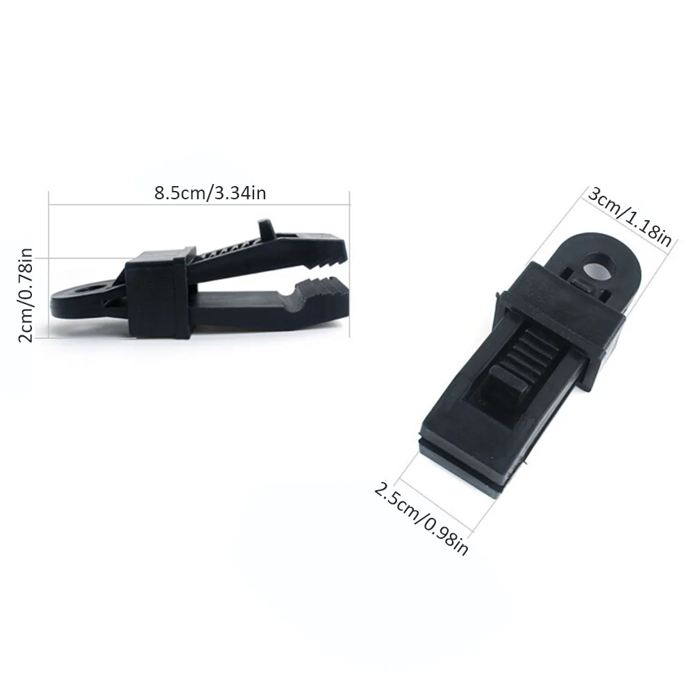 

1 PC Outdoor Tent Canopy Clip Sunshade Fixed Buckle Multi-Functional Wind Rope Buckle Plastics Barb Clip