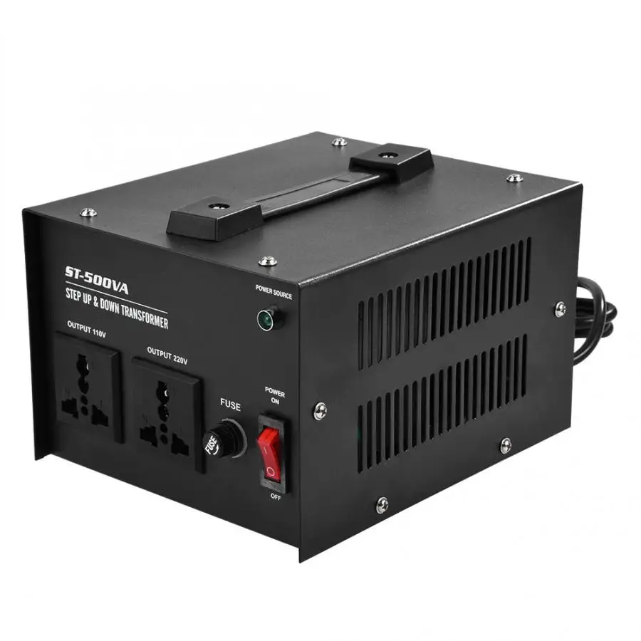 Повышающий и понижающий преобразователь напряжения трансформатор с вилкой США