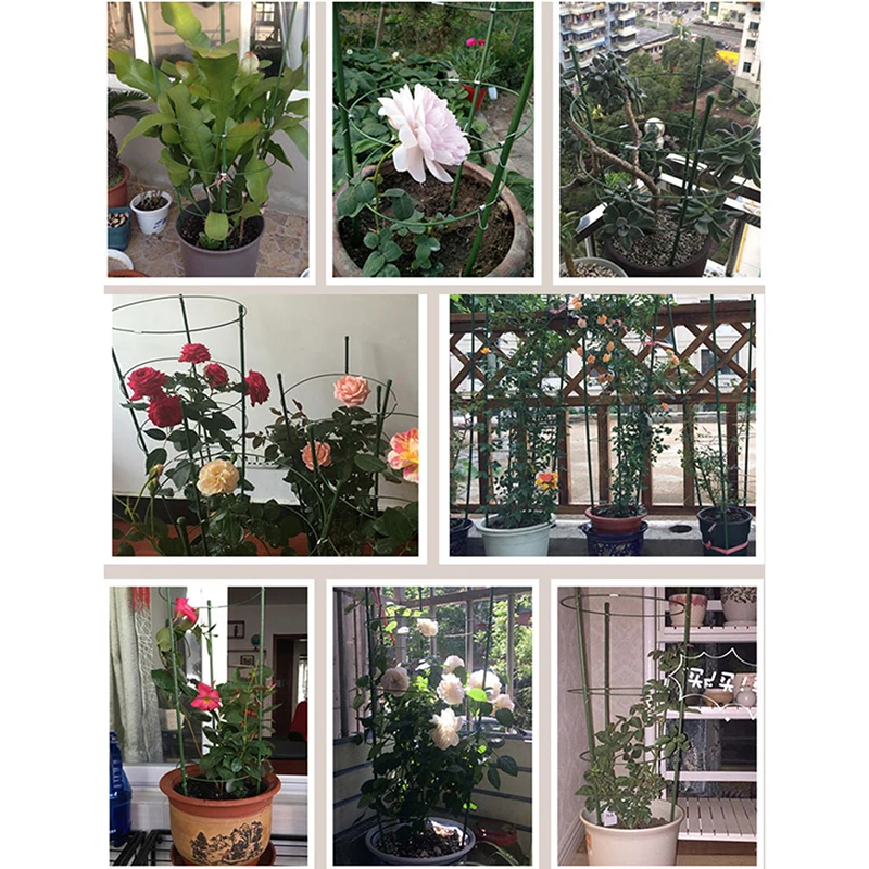 

45cm Durable Creative Vine Climbing Rack Flower Decorative Gardening Tools Vegetables Plant Trellis Plant Support Frame plant