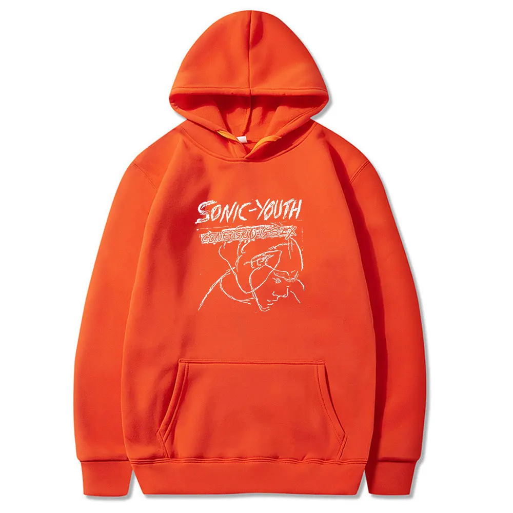 

Hot Sale Tops New Style Sonic Youth Rock Band Hoodie Four Season Hoodies Comfortable Long Sleeve Casual Daily Fashion Streetwear