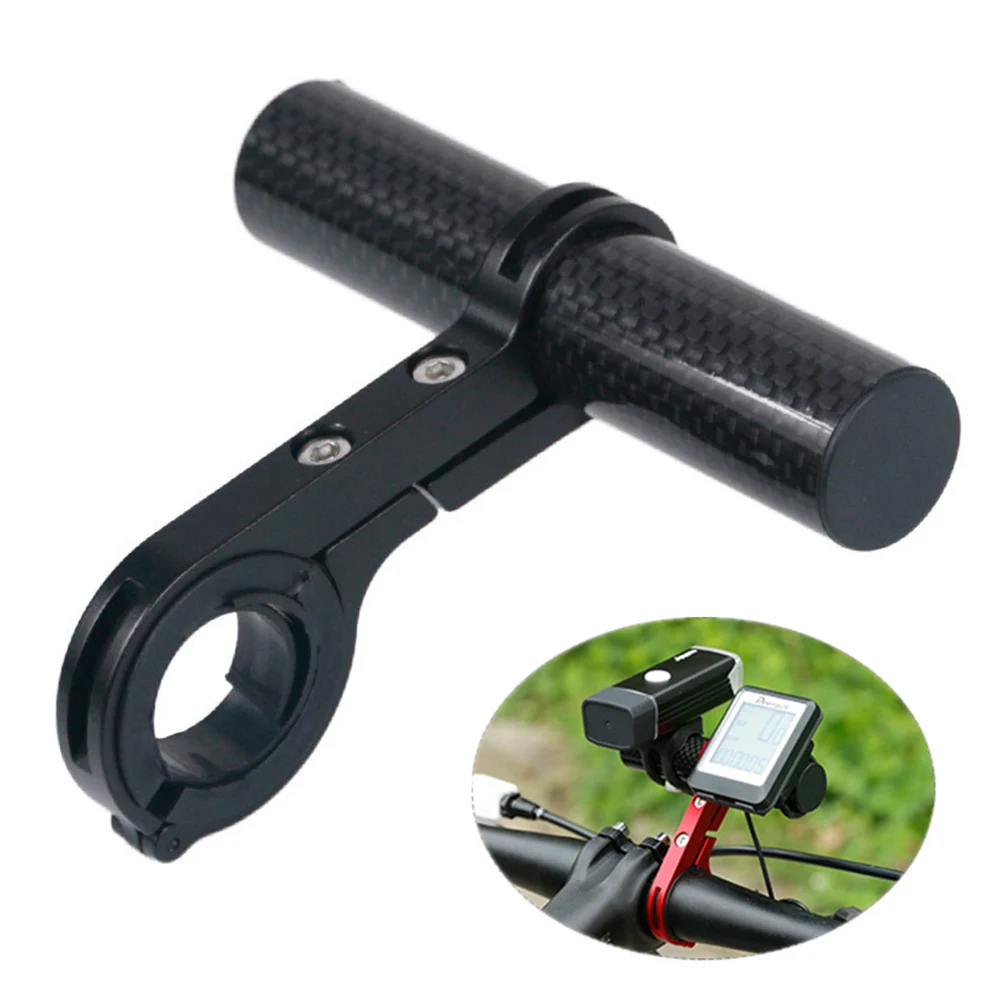 Удлинитель руля скутера углеродное волокно с одним/двумя кронштейнами для M365