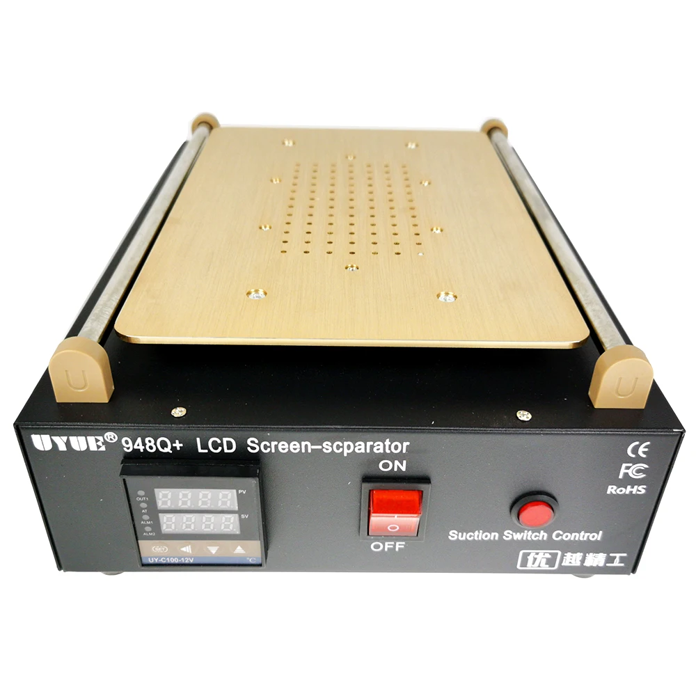 repair mobile phone flat lcd screen uyue 948q 11 inches splitter built in vacuum pump mobile phone repair parts free global shipping