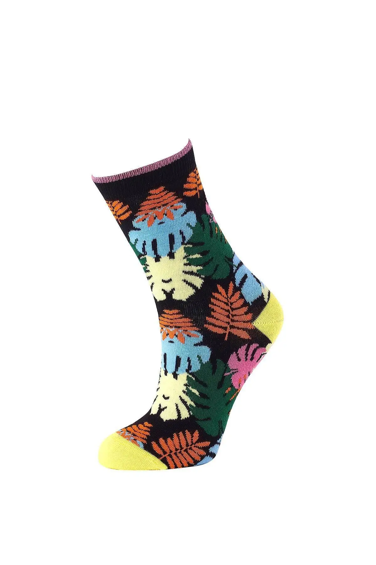 

6 pcs Mixed Pattern Colorful Premium Socks Box