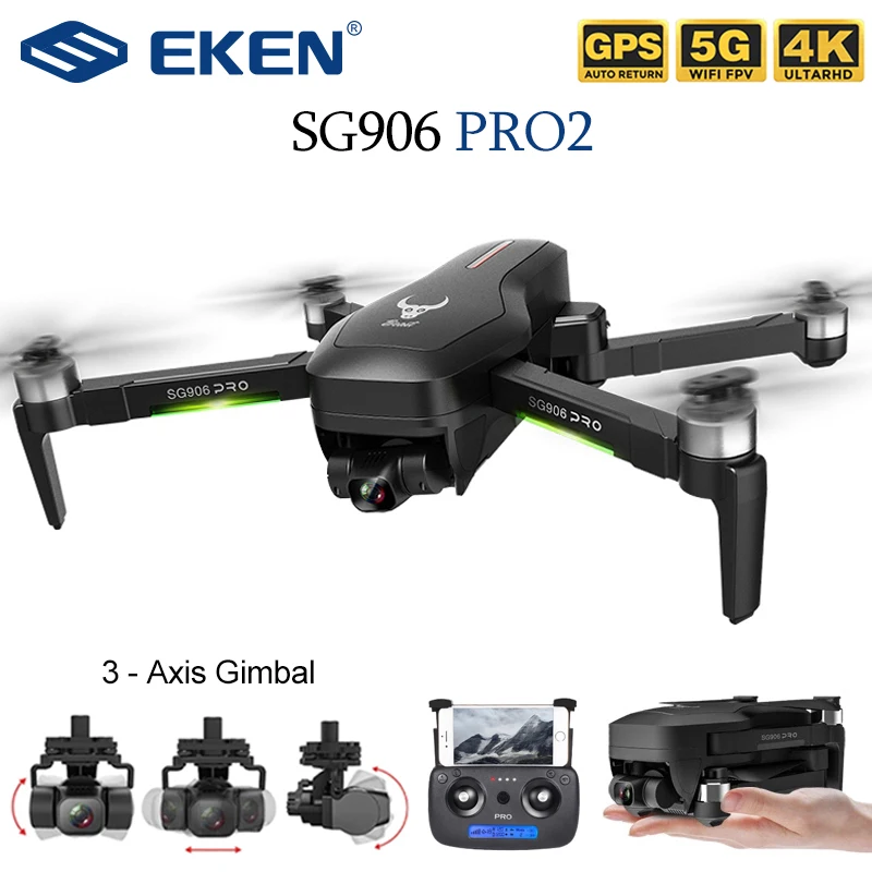 3 осевому гидростабилизатору Дрон SG906 PRO2 зверь 2 GPS 4K с видом от первого лица 5G WI FI