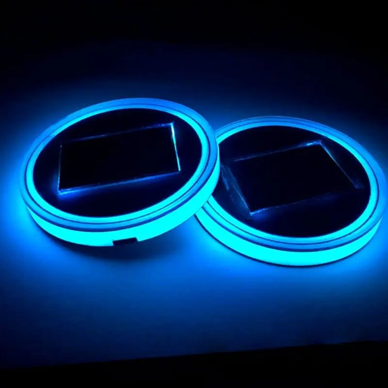 Горячая новинка Противоскользящий солнечный энергетический подстаканник для