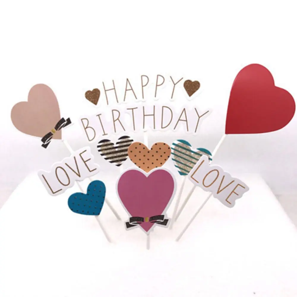 DIY торт украшения Торт Топ шляпа Дети украшение для торта ко дню рождения