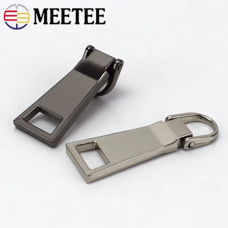 Съемные Металлические съемники Meetee 5 шт. для 8 #10 #15 # съемные слайдеры на молнии