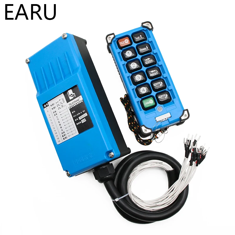 2 передатчика + 1 приемник Φ F21 промышленный пульт дистанционного управления