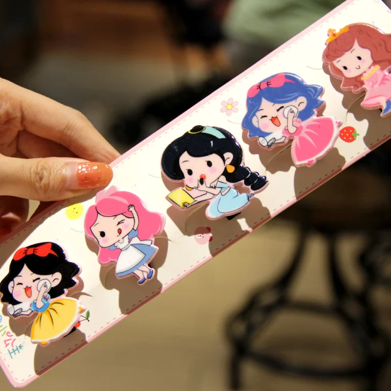 Disney для девочек повязка на голову одежда сна с изображением принцесс шпильки