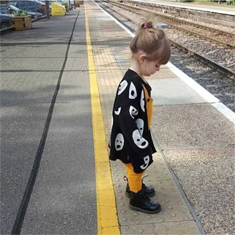 Детский свитер для маленьких девочек утепленные свитера с V-образным вырезом