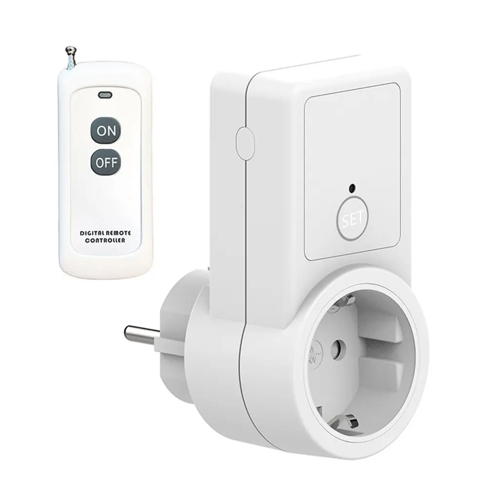 

Universal EU Socket Power Outlet RF 433mhz Wireless Remote Control Smart Socket Plug Compatible Broadlink RM4 Pro For Smart Home