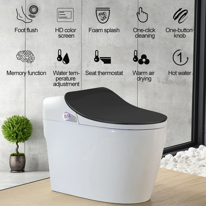 Интеллектуальный унитаз FOHEEL интеллектуальный удлиненный с дистанционным